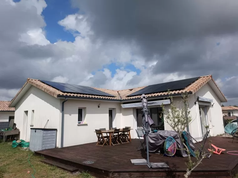 Installation de panneaux photovoltaïques à Parentis-en-Born, Les Landes, SLER