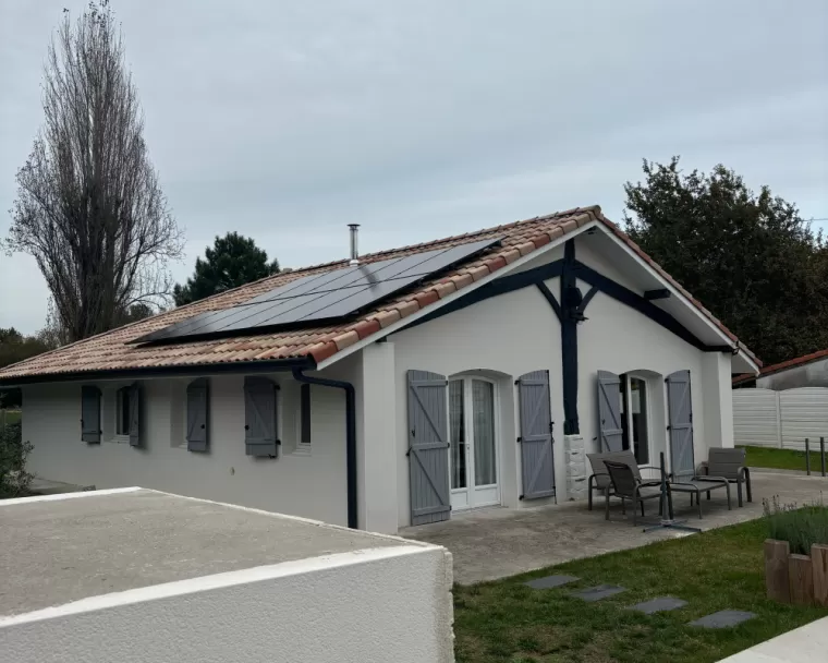 Installation de panneaux photovoltaïques à Mees, Les Landes, SLER