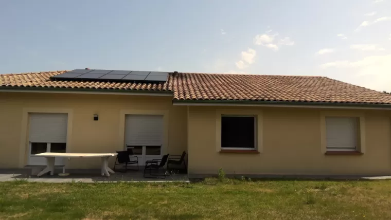 Installation de panneaux solaires à Pissos, Les Landes, SLER