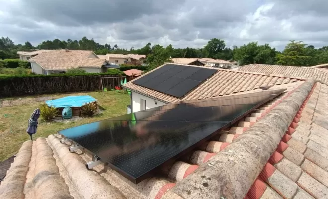 Installation de panneaux photovoltaïques à Parentis-en-Born, Les Landes, SLER