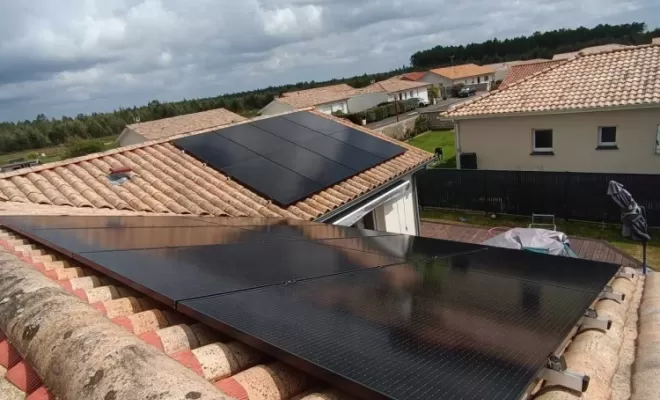 Installation de panneaux photovoltaïques à Parentis-en-Born, Les Landes, SLER