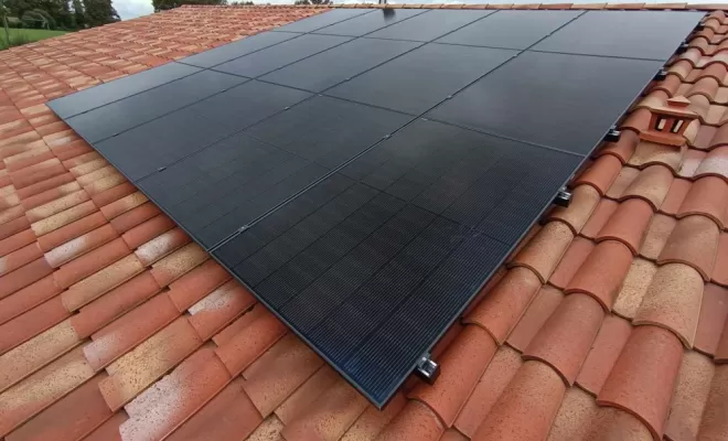 Installation de panneaux photovoltaïques à Saint-Yaguen, Les Landes, SLER