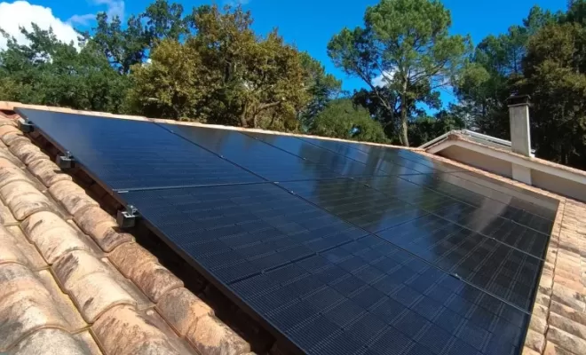 Installation de panneaux photovoltaïques à Herm, Les Landes, SLER