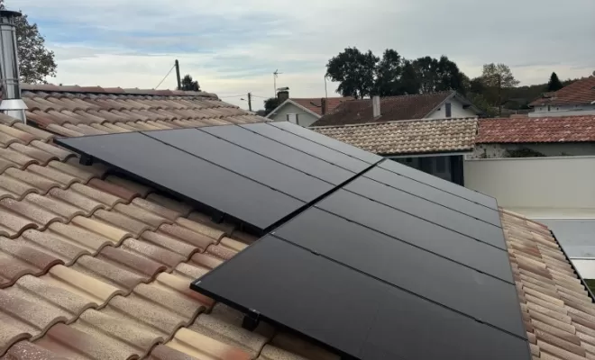 Installation de panneaux photovoltaïques à Mees, Les Landes, SLER