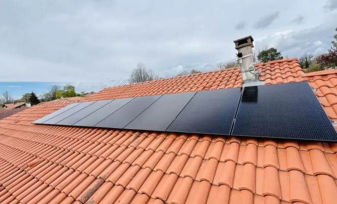 Installation de panneaux photovoltaïques à Saint Vincent de Tyrosse, Les Landes, SLER