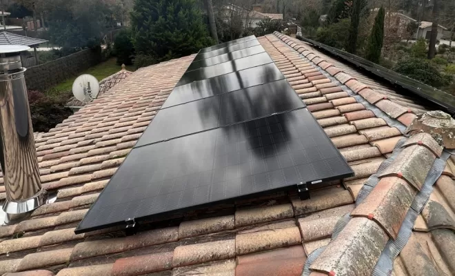 Installation de panneaux photovoltaïques à Salles, Les Landes, SLER