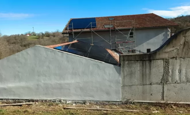 Installation de panneaux photovoltaïques à Larressore, Les Landes, SLER