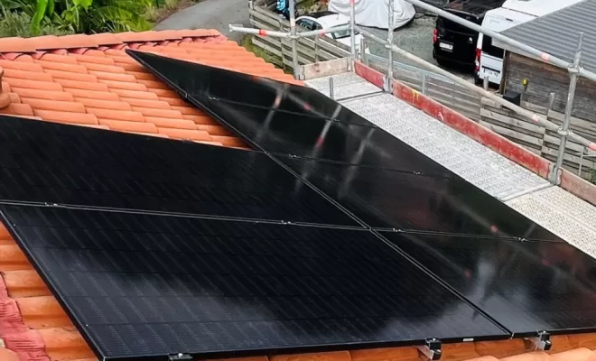 Installation de panneaux photovoltaïques à Angresse, Les Landes, SLER