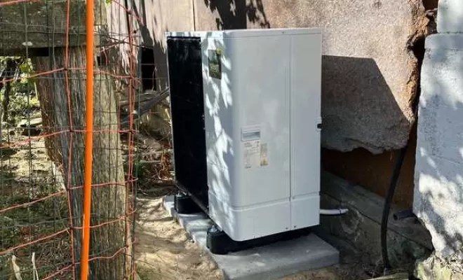 Installation de pompe à chaleur air-eau, Les Landes, SLER