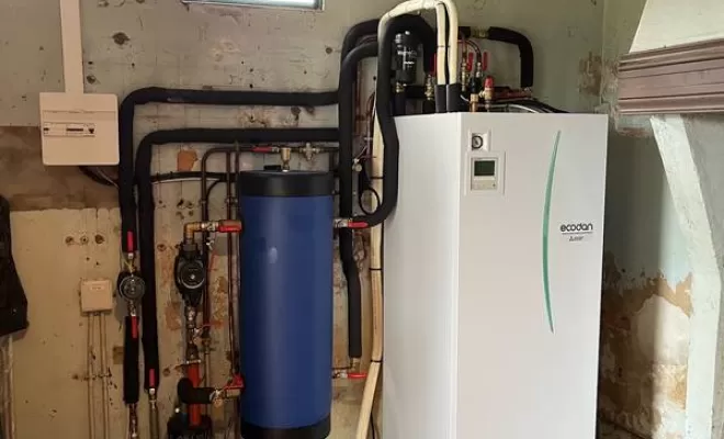 Installation de pompe à chaleur air-eau, Les Landes, SLER