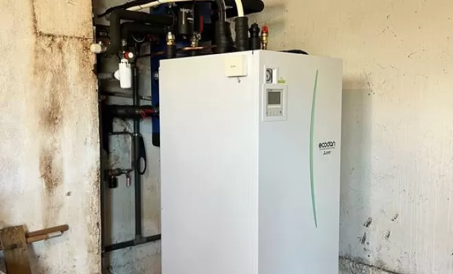 Installation de pompe à chaleur air-eau, Les Landes, SLER