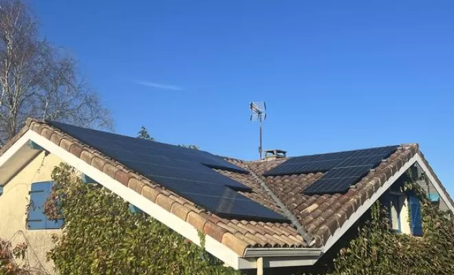Pose de panneaux photovoltaïques 9KWC, Les Landes, SLER