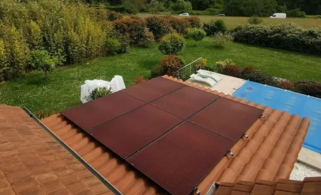 Pose de panneaux solaires, Les Landes, SLER
