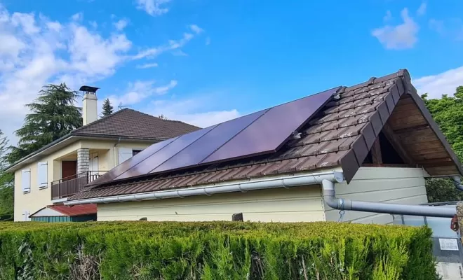 Pose de panneaux solaires, Les Landes, SLER
