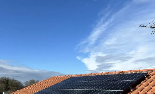 Pose de panneaux solaires, Les Landes, SLER