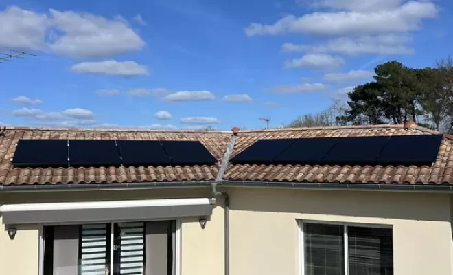 Pose de panneaux solaires, Les Landes, SLER