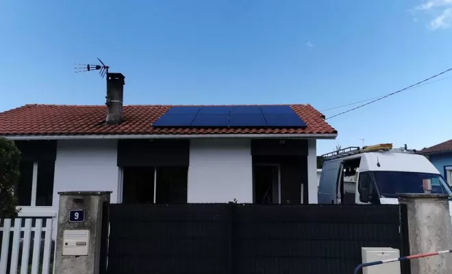 Pose de panneaux solaires, Les Landes, SLER