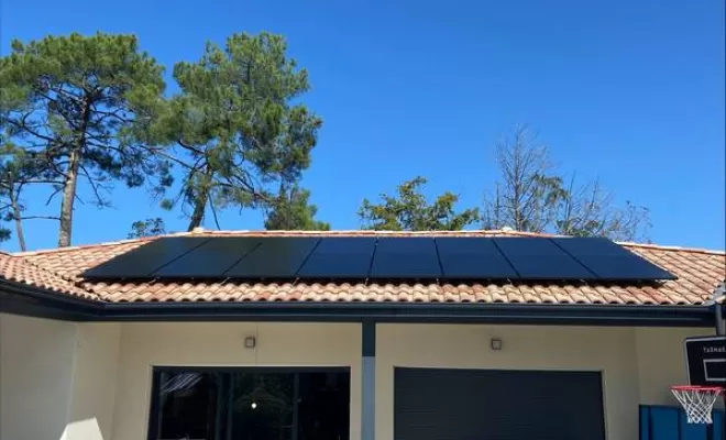 Pose de panneaux solaires, Les Landes, SLER