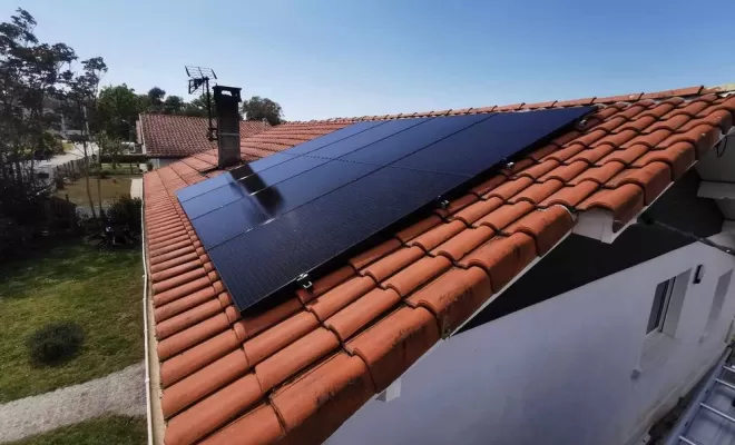 Pose de panneaux solaires, Les Landes, SLER