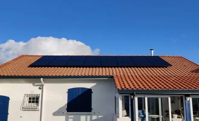 Pose de panneaux solaires, Les Landes, SLER