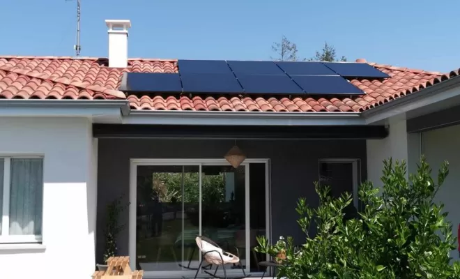 Pose de panneaux solaires, Les Landes, SLER