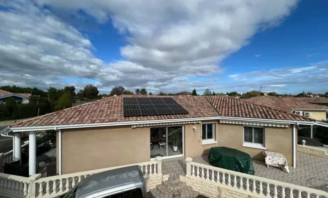 Pose de panneaux solaires, Les Landes, SLER