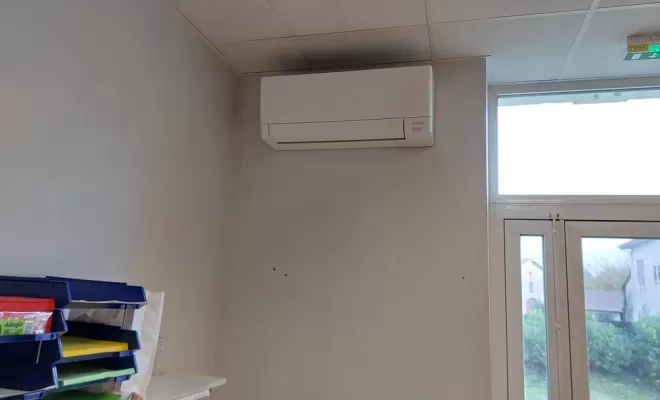 Pose de pompes à chaleur air-air, Les Landes, SLER
