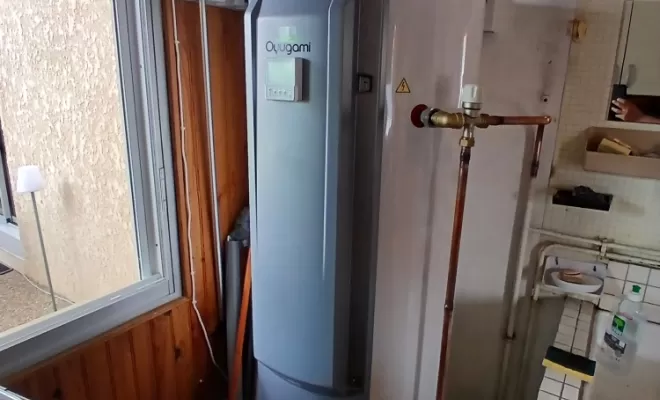 Pose d'un chauffe-eau thermodynamique à Saint-Vincent-de-Paul